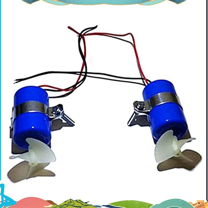 1 คู่ RC Jet เรือมอเตอร์ใต้น้ํา Thruster 7.4V 16800RPM CW CCW 3 ใบมีดใบพัดสําหรับ DIY Micro-ROV หุ่น
