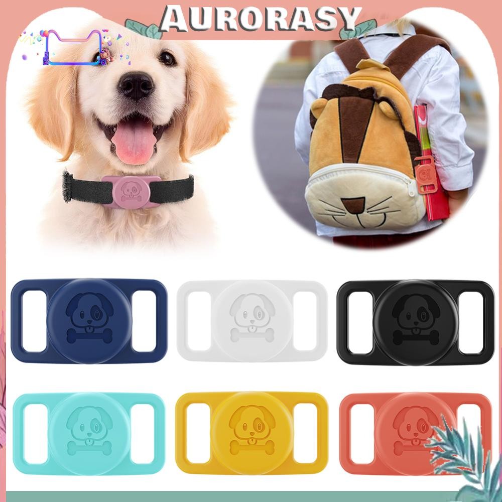 สําหรับ Airtag เคสซิลิโคนกันน้ําสุนัขแมวที่ใส่ปลอกคอสําหรับ AirTag