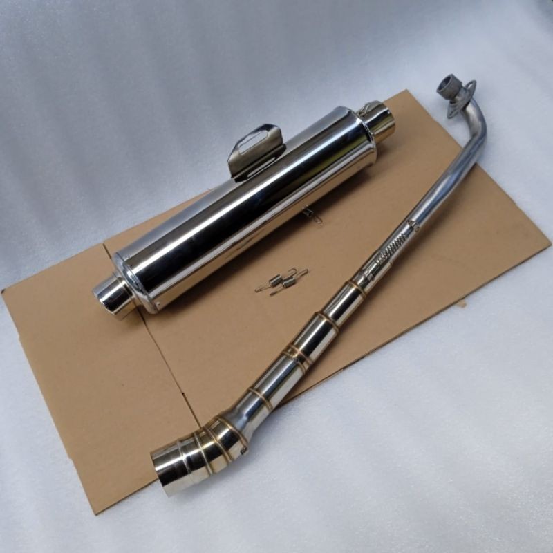 ท่อไอเสียมาตรฐานสําหรับ Wave 125 Wave 100/110 Xrm 125 Xrm 100/110 Smash Rs 125 Rusi 125