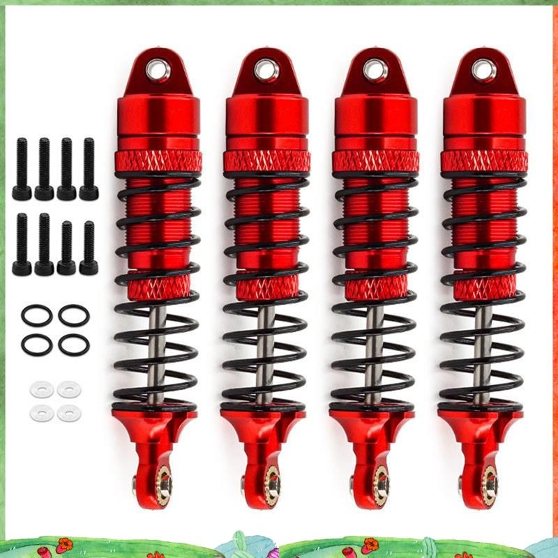 RC รถอัพเกรดด้านหน้าด้านหลัง Shocks Damper Kit สําหรับ 1/18 LaTrax #7665 อุปกรณ์เสริมอัพเกรดรถยนต์ D