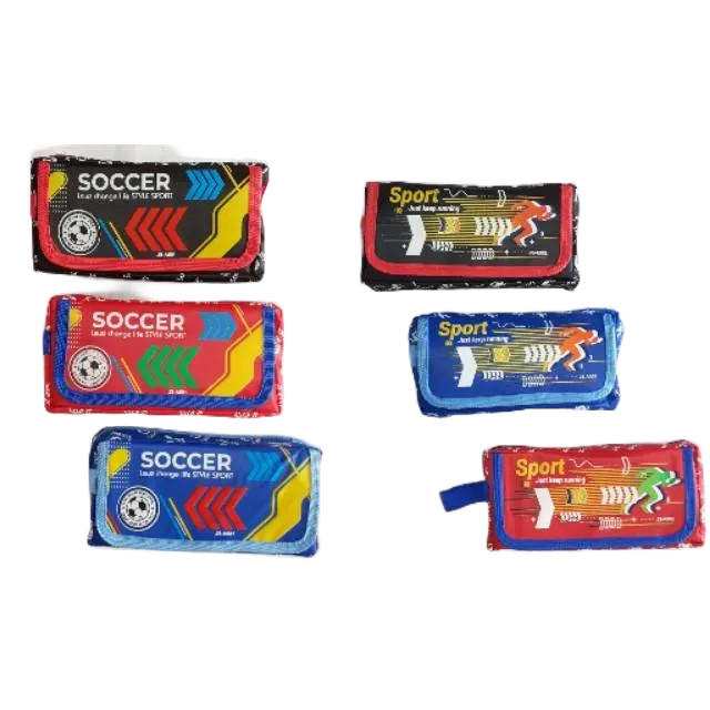 [SDW] pekanbaru/SPORT MOTIF CLOTH PENCIL BOX JS 001 / 002