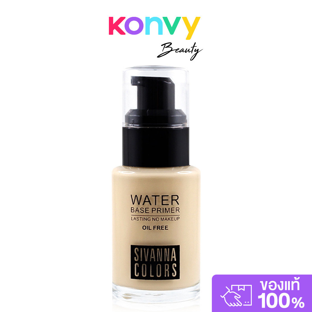 SIVANNA Colors Con Water Base Prime 40g ซีเวนน่า รองพื้นเนื้อลิควิด. — صورة 2