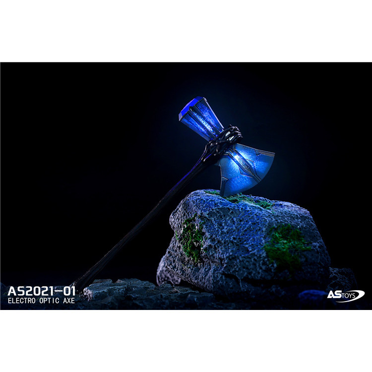 [ระดับไฮเอนด์] พร้อมสต็อก ASTOYS AS2021-01 1/6 Soldier Thors Axe Luminous Version Storm Tomahawk Mod