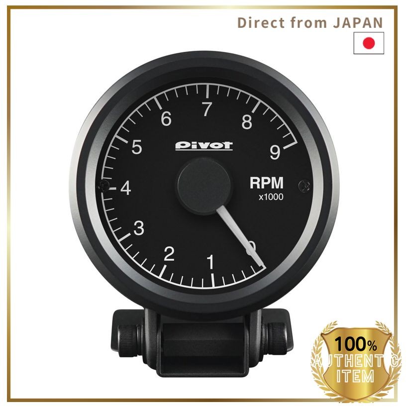 Pivot GT GAUGE-52 Tachometer White Illumination GST-5