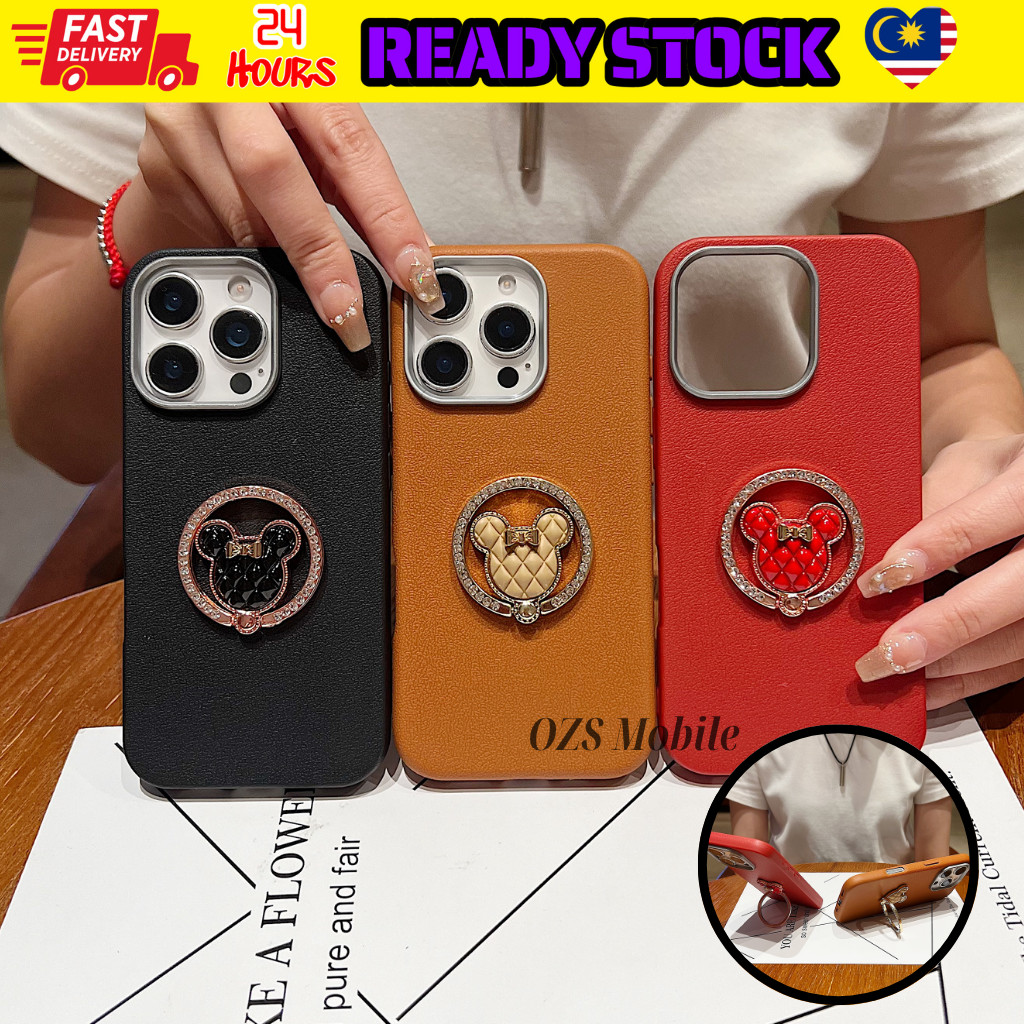 Honor X5b X6 X6a X6b X7 X7a X7b X7c X8 X8a X8b X8c X9 X9a X9b X9c สมาร์ท minnie fon s แหวนหนัง