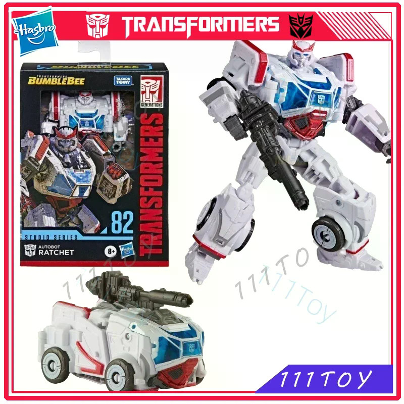 Hasbro Transformers ของเล่นคลาสสิก Studio SeriesSS82 Deluxe Ratchet Action Figure หุ่นยนต์ของเล่นของ