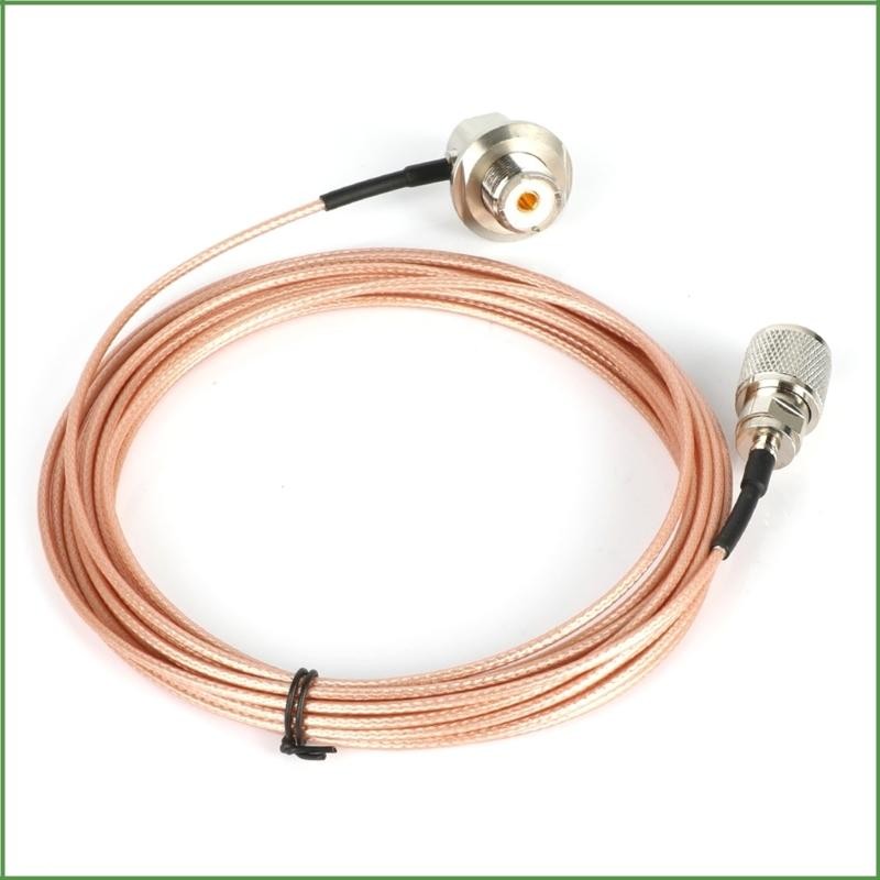 BON 2m Extension Cable RG316 สําหรับการใช้งานวิทยุรถยนต์ที่ได้รับการปรับปรุงพร้อมขั้วต่อ PL 259