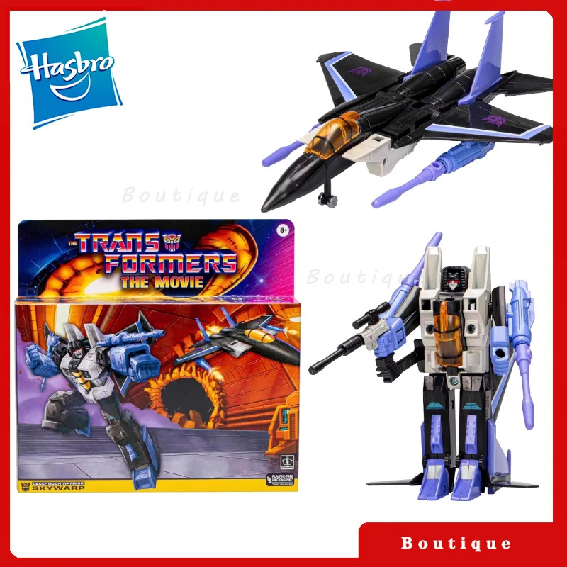Hasbro Transformers toys G1 Decepticon Warrior Skywarp Action Figures Autobots งานอดิเรกสะสม