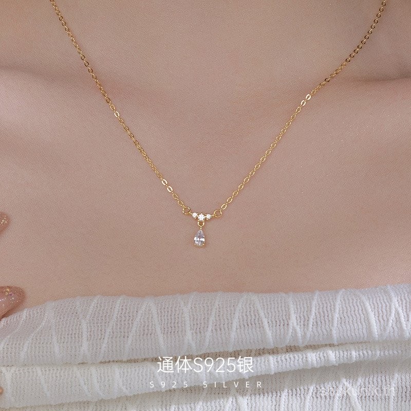 สร้อยคอมีคอลเล็กเตารดROP จากเงินสเตอร์ลิง 925 สไตล์สำหรับผู้หญิง