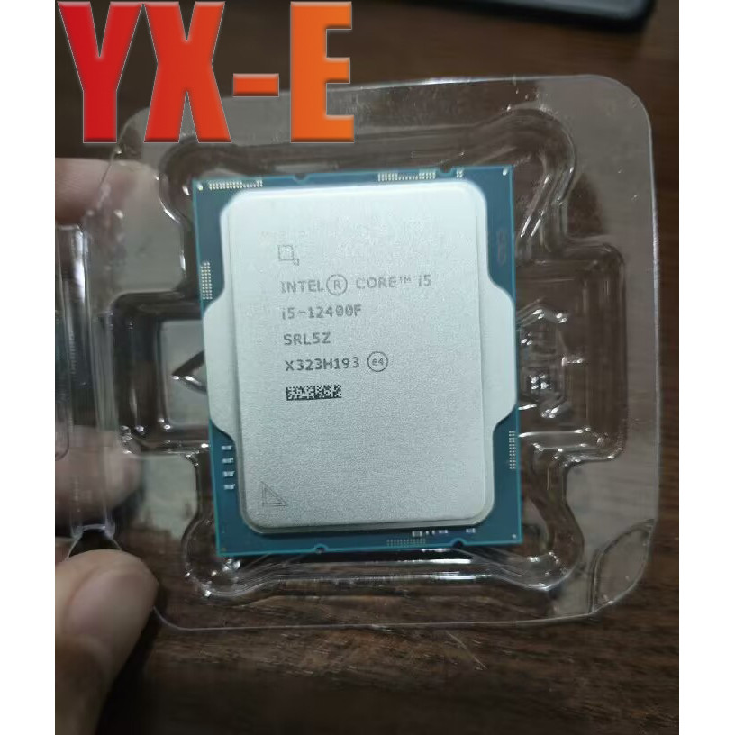 12th Gen Intel Core i5-12400F LGA 1700 CPU Alder Lake 6-Core 2.5 GHz 65W เดสก์ท็อป