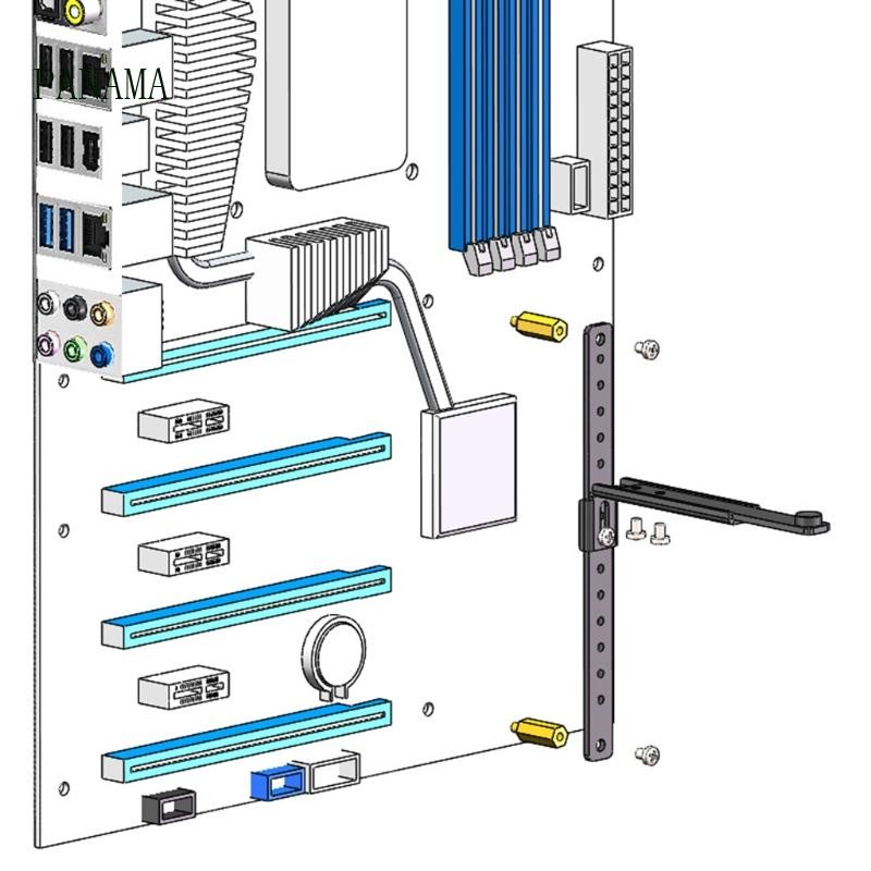 NAMA สําหรับกราฟิกการ์ด GPU Video Card Holder Suit E-ATX Atx-Motherboard ปรับได้