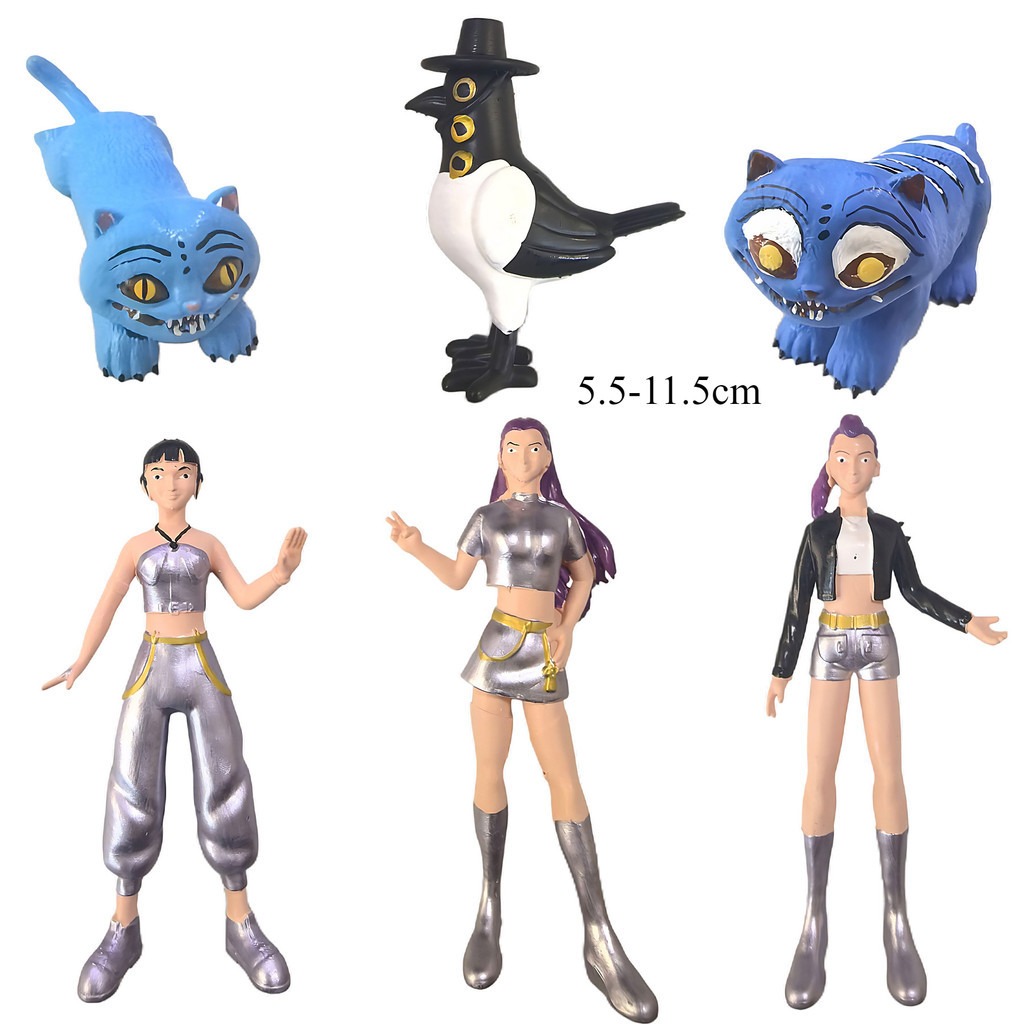 10pcs Saja Boys ชุดของเล่น Kpop Demon Hunters Zoey Mira Rumi Jinu เด็ก Abby Romance Mystery รุ่นสําหรับเด็กตกแต่งของขวัญ ราคา ถูกที่สุด ดีลบีเคเค แกลเลอรีภาพที่ 9