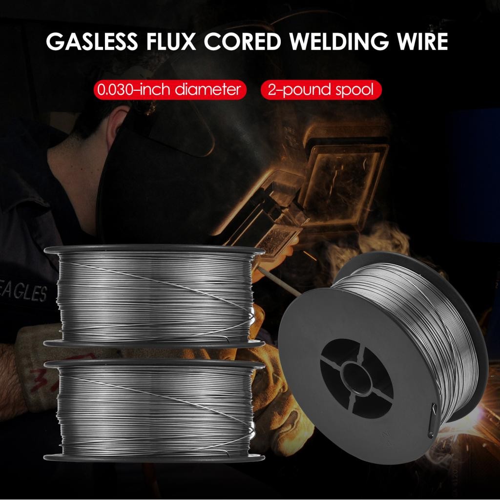 Legendtop-ph 0.03 นิ้ว 6.61Lbs Flux Cored Wire Gasless Welding Spool Self-shielded 0.8 มม.3 กก./6.61