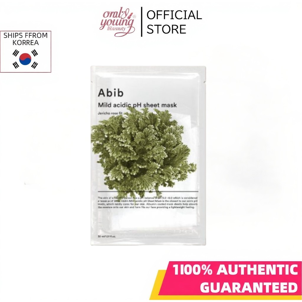 [Abib] Mild Acidic Ph Sheet Mask Jericho Rose