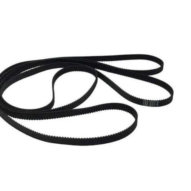 752-2GT-6 Timing Belt Close Loop GT2 752 เข็มขัด 6mm L=752mm W=6mm - สี