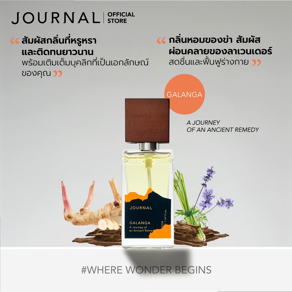 Journal Galanga Parfum 50  ml.