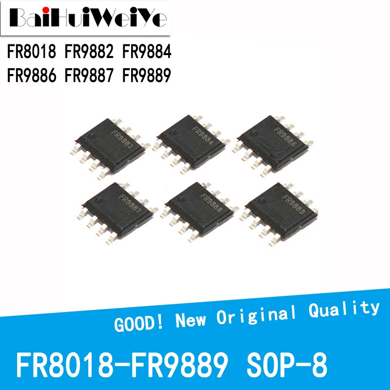 1-5PCS FR8018 FR9882 FR9884 FR9886 FR9887 FR9889 SMD SOP8 ชิป ic