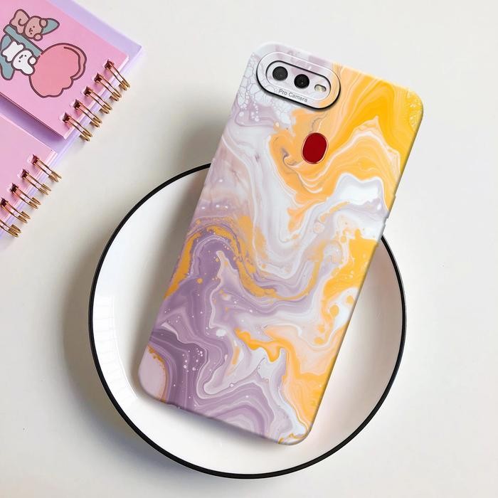 เคส 0PP* A5s / A12 / A11k Softcase Pro Camera ยืดหยุ่นนุ่มหนาบทคัดย่อ Motif - Casing 0PP* A5s / A12 