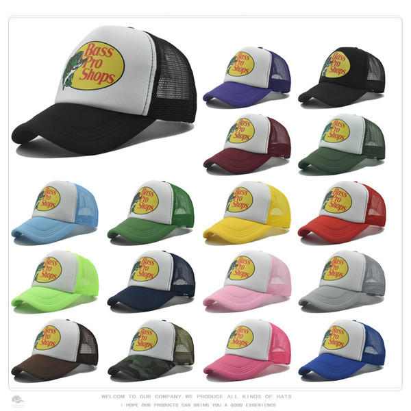 หมวกเบสบอลและTrucker สำหรับฤดูร้อน ออกแบบมาเพื่อกิจกรรมกลางแจ้งและการตกปลารองรับความสว่างจากดวงอาทิตย์