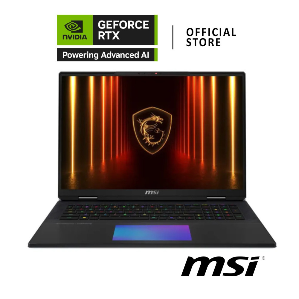 MSI TITAN18 HX AI | NVIDIA® GeForce RTX™ 5090 | Intel® Core™ Ultra 9-285HX (A2XWJG-465TH)