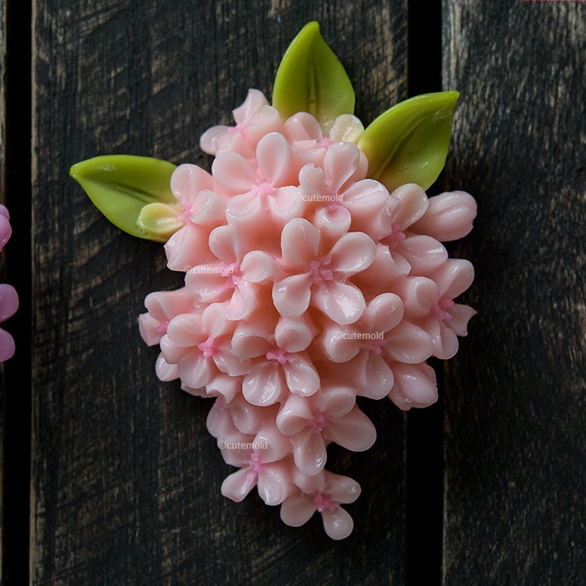 มีสินค้า / แม่พิมพ์ฟองดอง หอมหมื่นลี้ช่อใหญ่ ไลแลคช่อ Y11 Y22 Y45 (เลือกแบบ) - รูปที่ 5