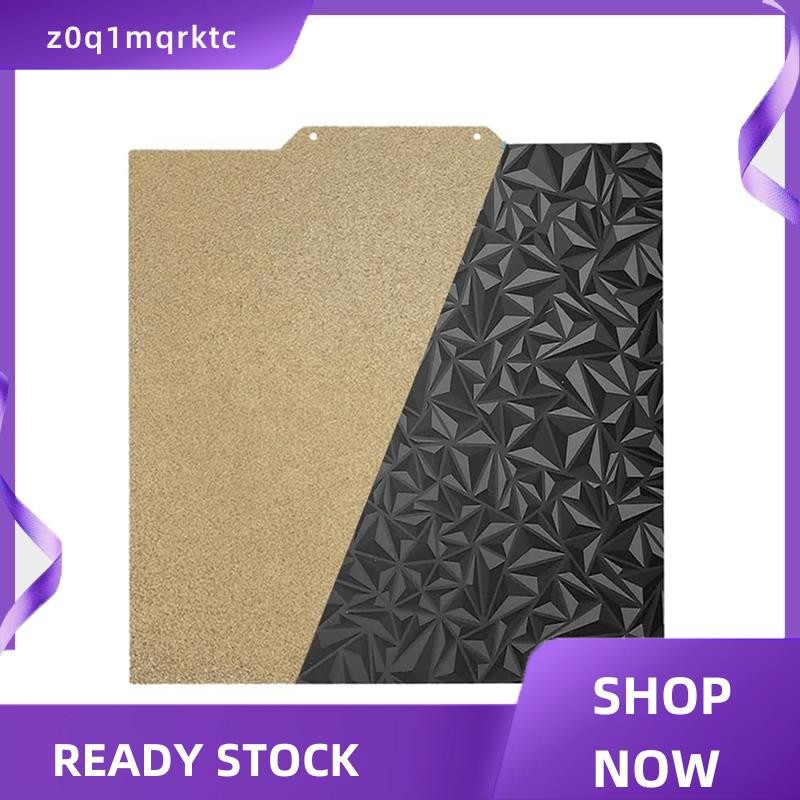 z0q1mqrktc เครื่องพิมพ์ 3D สองด้าน Textured- PEI และ PEO แผ่นสร้างแผ่นสําหรับ Kobra2/KorbraNeo 230x2