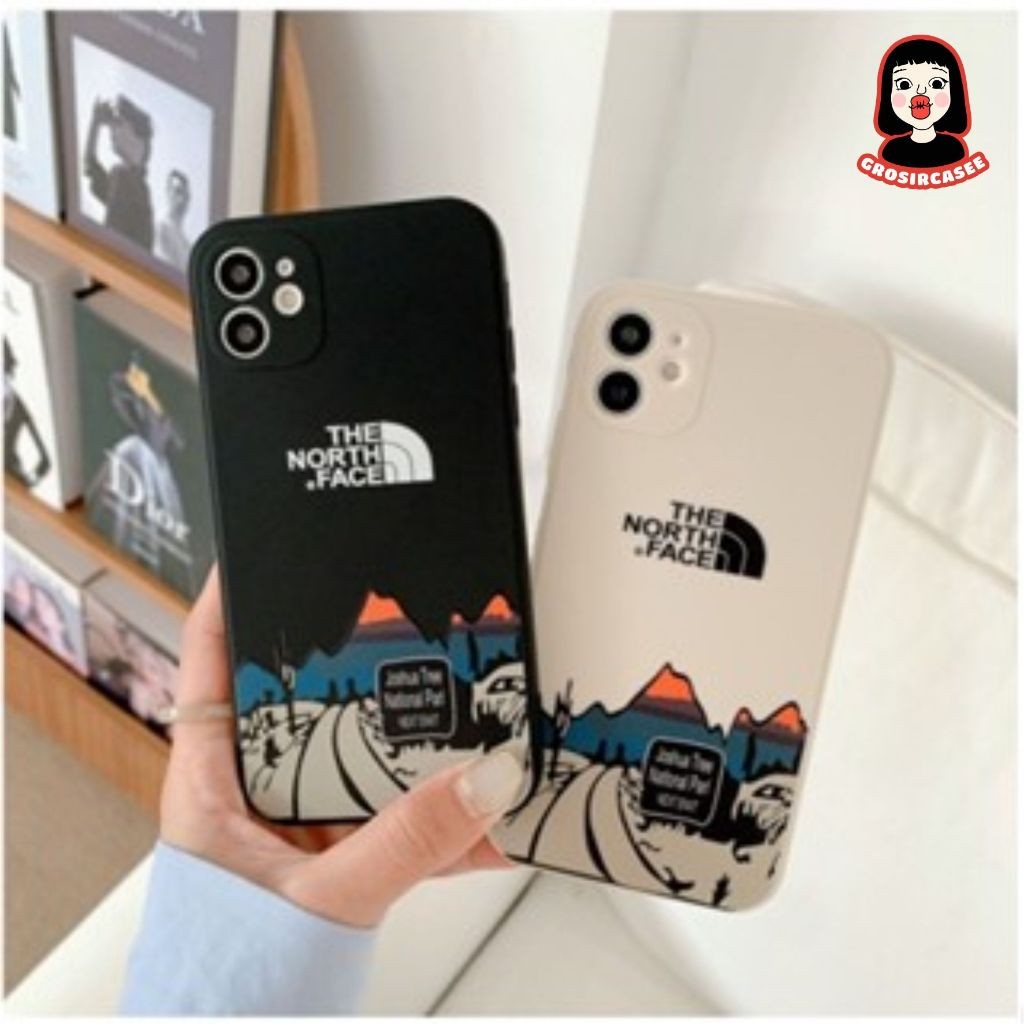 LENS PROTECTOR PRINTING N * rth face case oppo reno 6 5g a15 a1k c2 a31 2020 a37 a39 a3s c2 a53 a33 