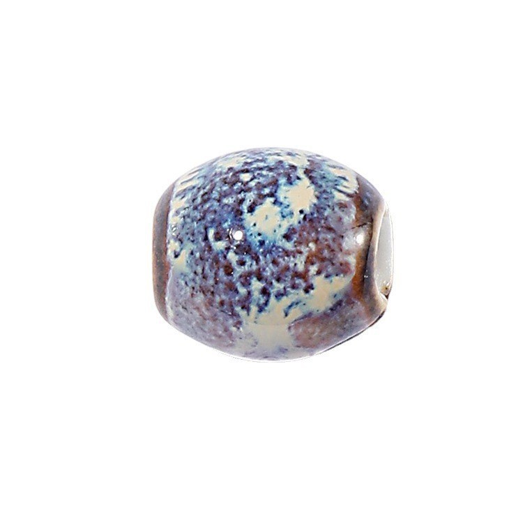 อุปกรณ์เครื่องประดับเซรามิกทําเองลูกปัดหลวมเด็กนักเรียนทอมือกล้วยไม้เตาเผาขนาดใหญ่หลุมตะกร้าดอกไม้รอบลูกปัดลูกปัด - รูปที่ 3