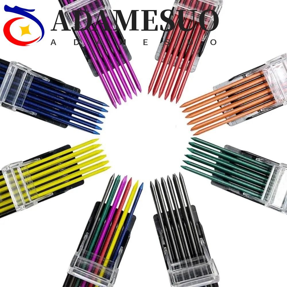 ADAMESUO 2.0 มม.ไส้ดินสอ, Erasable ดินสอกดเติมดินสออัตโนมัติ,อุปกรณ์สํานักงาน Graphite เปลี่ยน Art Sketch สีตะกั่วเครื่องเขียน