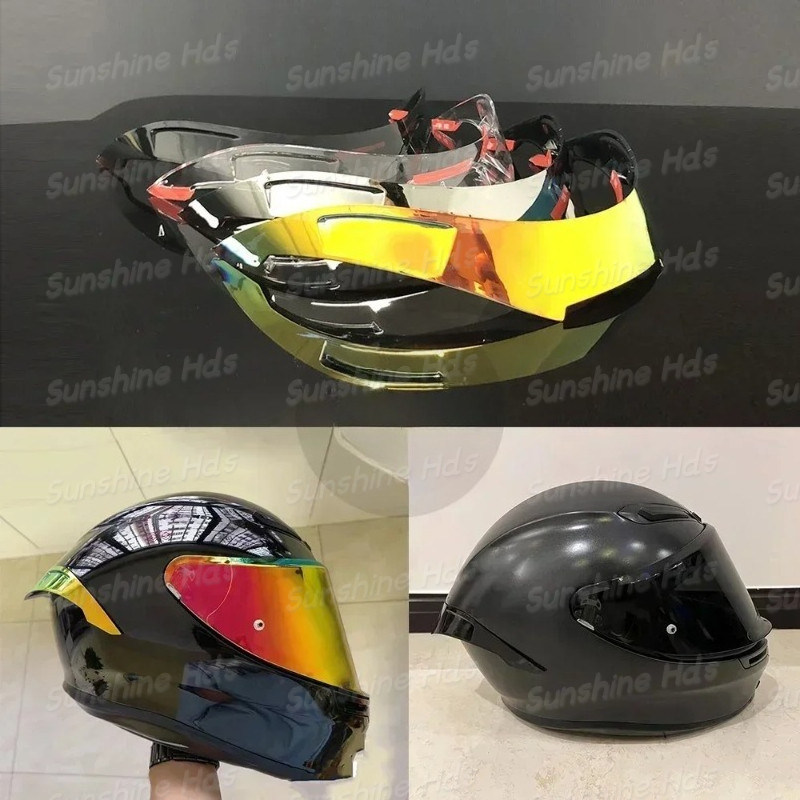 K6 อุปกรณ์ตกแต่งหมวกกันน็อค สปอยเลอร์หมวกกันน็อคด้านหลังสําหรับ AGV K6