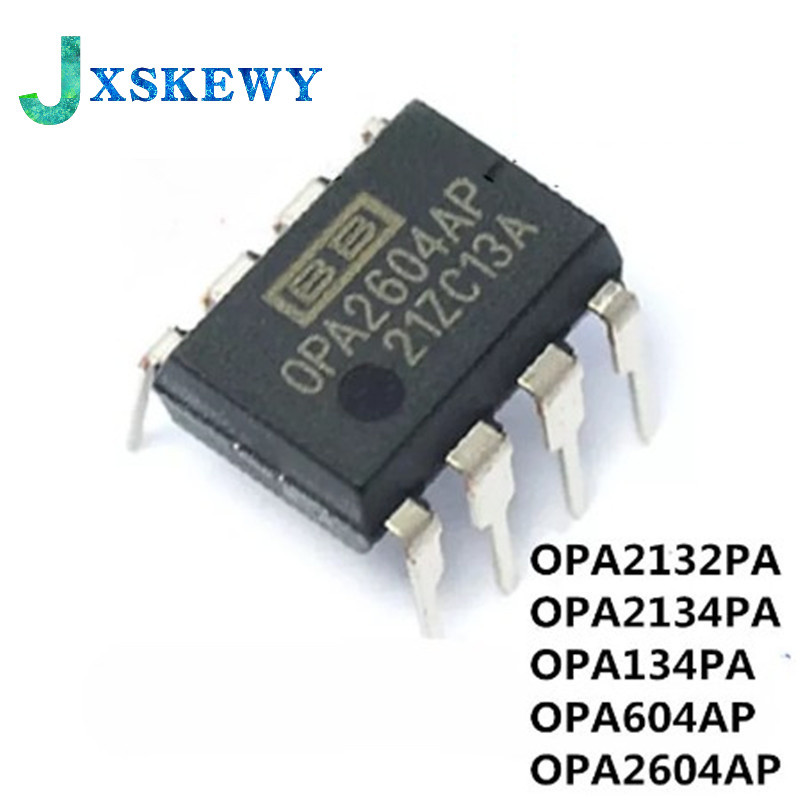 5 ชิ้นใหม่ OPA2132PA OPA2134PA OPA2132 OPA2134 DIP-8 OPA134PA OPA604AP OPA604 OPA2604 OPA627BP OPA62