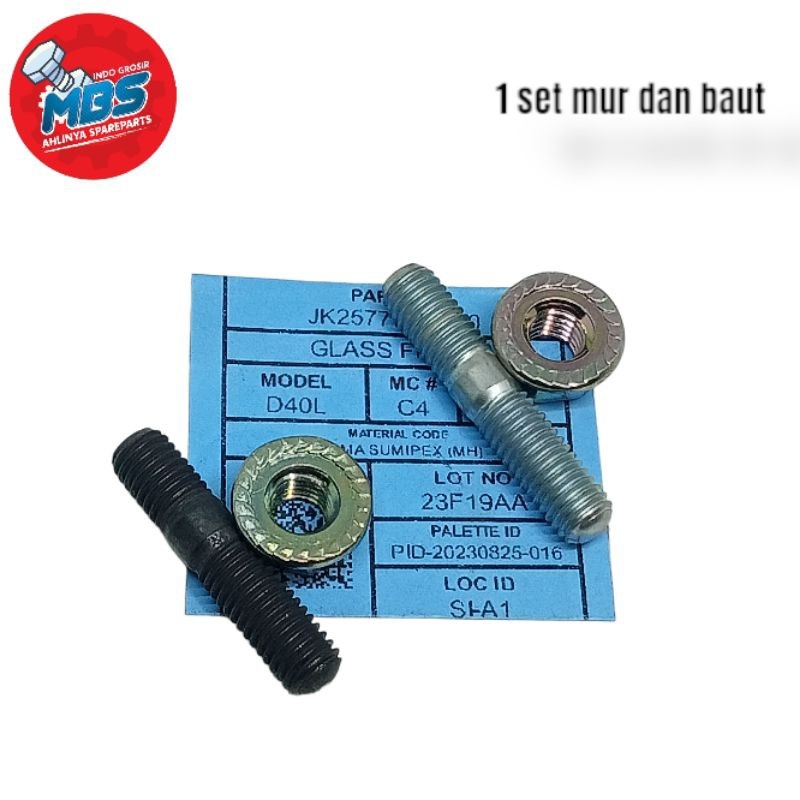 M8 TANEM BOLT 12 X 12 BOLTS MANIPOL MUFFLER BLOCK HEAD BOLTS GEAR BOLTS ETC HD