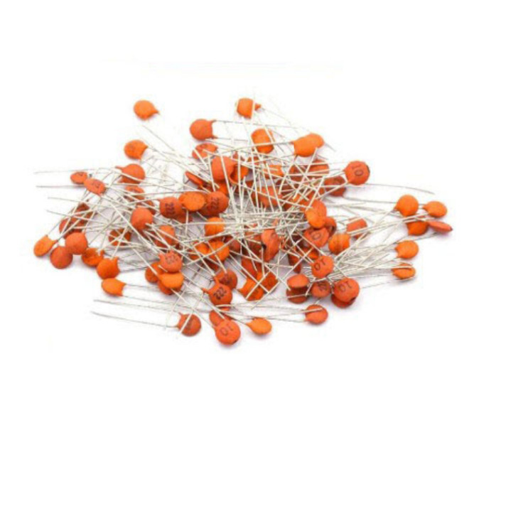 (5-10ชิ้น) Ceramic Capacitor 10pF - 104pF(0.1uF) /50Vdc