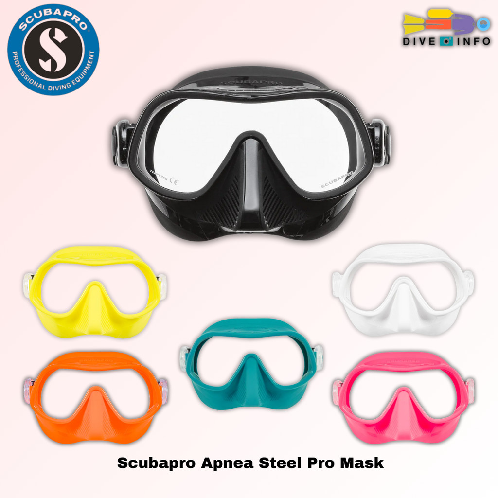 *New* SCUBAPRO - Apnea Steel Pro Mask