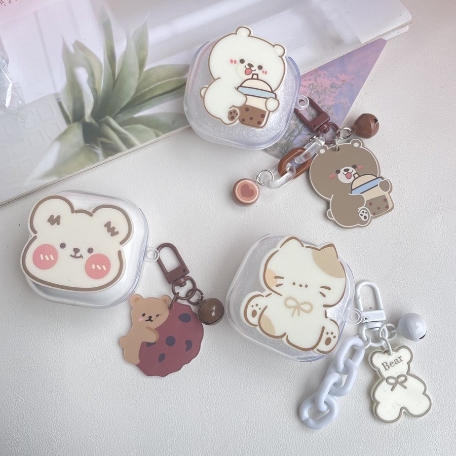 การ์ตูนสําหรับ Baseus WM01/WM02 /WM01 PLUS/กรณีซิลิโคนนุ่มโปร่งใสหูฟังสําหรับ Baseus WM02 กรณี