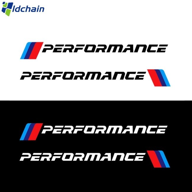 สต็อกพร้อม! สติ๊กเกอร์ติดรถสะท้อนแสงสําหรับ BMW PERFORMANCE ใหม่ 3 Series 5 Series X1 X3 X4 X5 X6 สติ๊กเกอร์กันชน