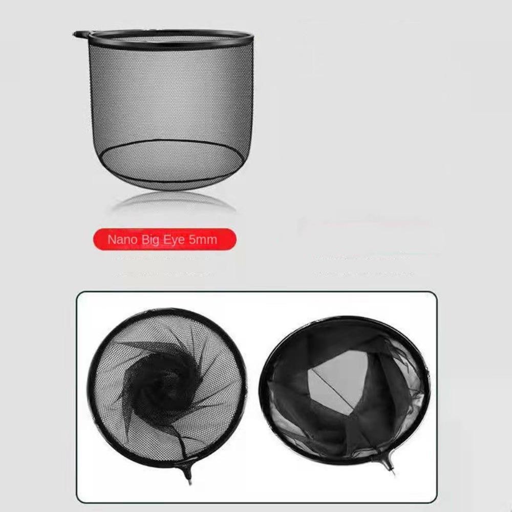 Amber Fishing Landing , หัวตกปลาป้องกันตะขอตกปลาลึก, ผ้าตาข่ายนาโน ตาข่ายพับสีดํา - รูปที่ 2