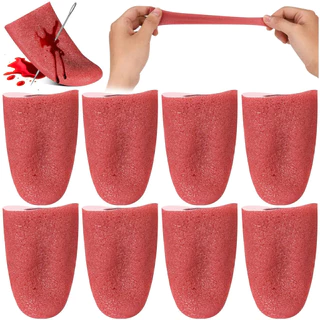 ฮาโลวีน Soft TPR ปลอมลิ้น - น่ากลัวยืดเท็จลิ้น Prank Prop - คอสเพลย์ของเล่นยืดตัว