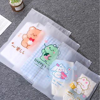 ถุงซิปล็อก เก็บเครืองสำอางค์ เสื้อในพร้อมส่ง