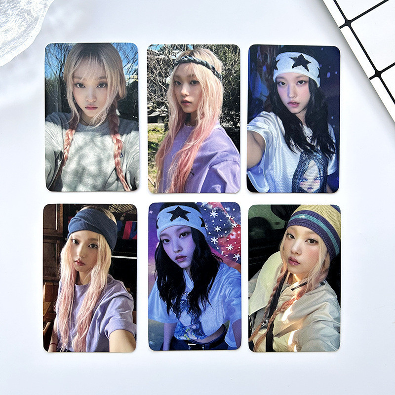 5-10pcs NJ Supernatural Album How Sweet Lomo Cards X line friends Bubble Gum Super Shy WEVERSE Photo