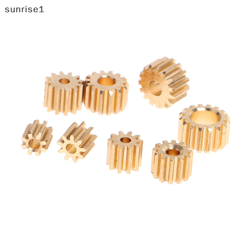 [ใหม่] 0.5m Modulus 8T 9T 10T 11T 12T 14T 15T 16T ฟันเกียร์ทองแดง [th]