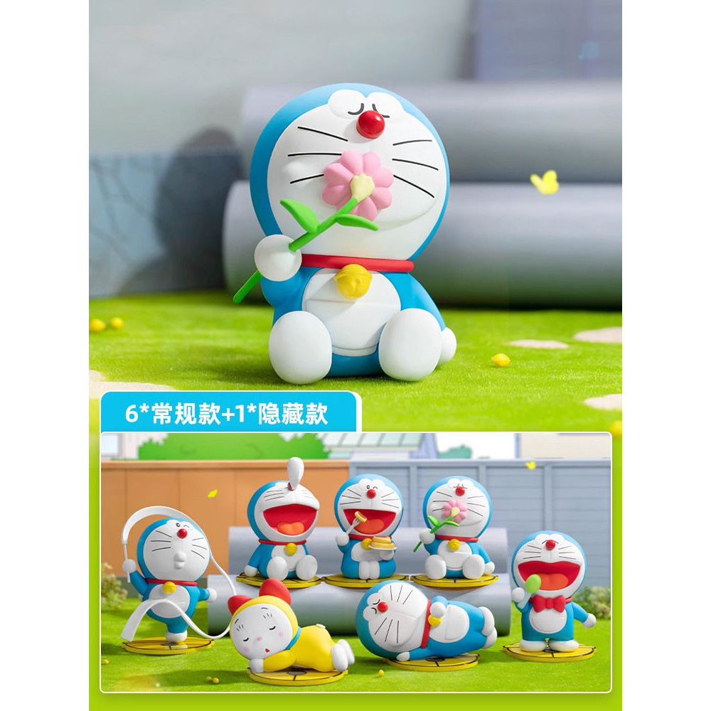 【OMG】doraemon bandai doraemon take a break doraemon กล่องสุ่ม doraemon 52toys ตุ๊กตาสุดยอดเยี่ยมและด