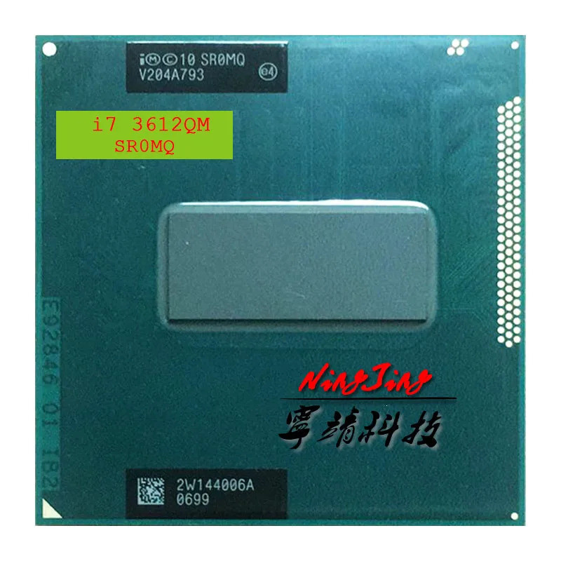 [สต๊อกพร้อม] intel Corey i7-3612QM i7 3612qm sr0mq 2.1ghz โปรเซสเซอร์ Quad-Core Eight-Wire 6m 35w g2