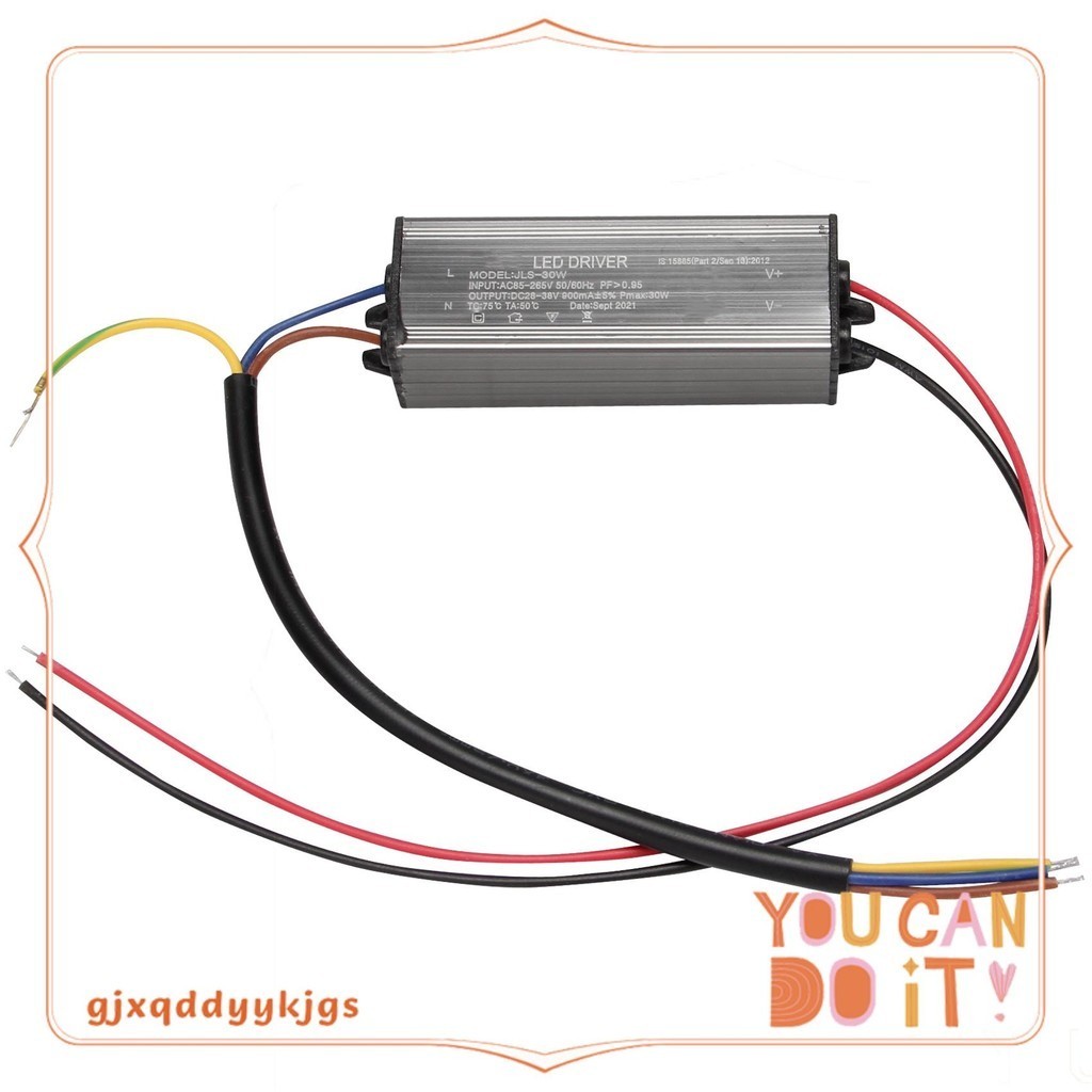 30w LED Driver Constant Current Driver หม้อแปลงไฟฟ้ากันน้ํา gjxqddyykjgs.th