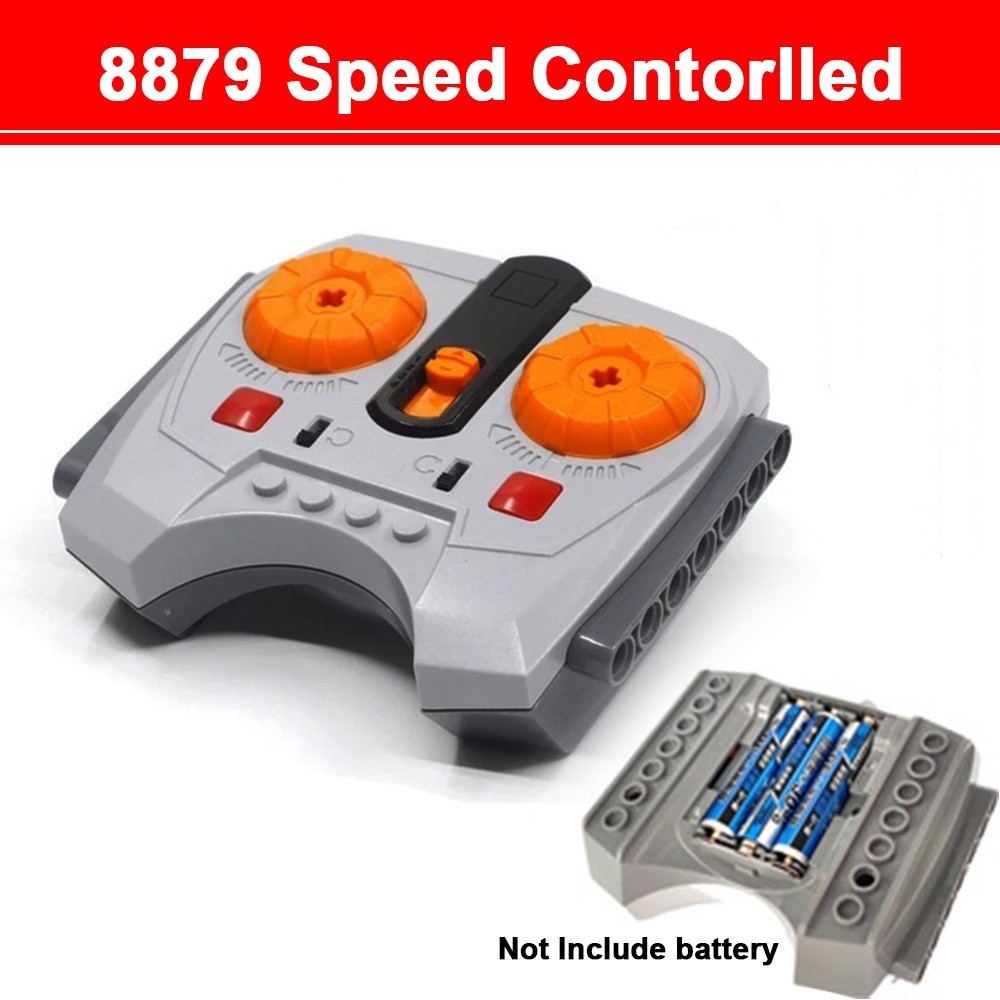 โฮมเมด ตัวต่อเลโก้ที่เข้ากันได้ มอเตอร์ที่เข้ากันได้ Lego Technic Power Function Speed control remot