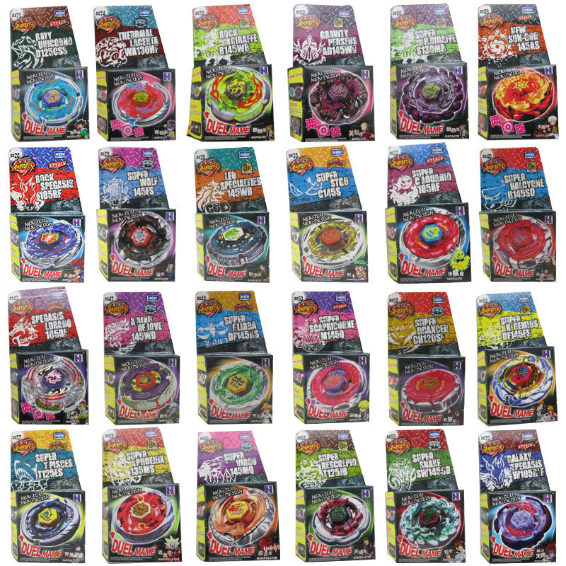 33สไตล์ Beyblade Burst Dark cancer/gasher Storm pegasis 105RF Dark Wolf DF145Fs WIND aquario 100HF /