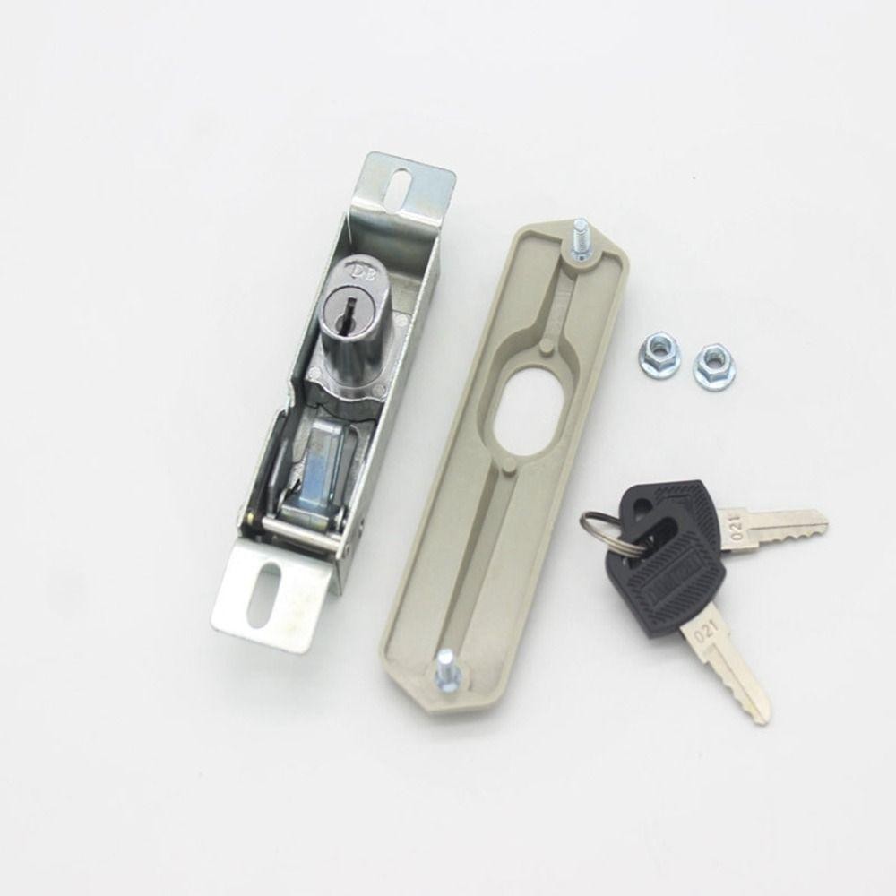 ซิลูโอลัน ล็อคตู้เก็บเอกสาร,เฟอร์นิเจอร์ป้องกันการโจรกรรมประตูบานเลื่อนล็อค,โลหะผสมสังกะสีรักษาความปลอดภัยฮาร์ดแวร์ล็อคลิ้นชักตู้แสดง - รูปที่ 5