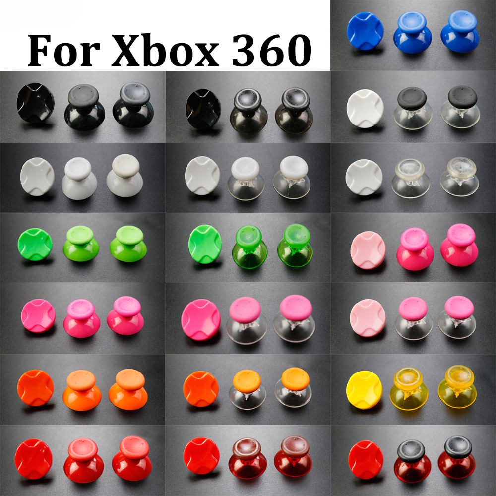 1 ชุดสําหรับ Microsoft Xbox 360 Controller Thumbsticks Thumb จอยสติ๊ก Stick Cap W/ปุ่มข้าม Dpad D-pad เปลี่ยน