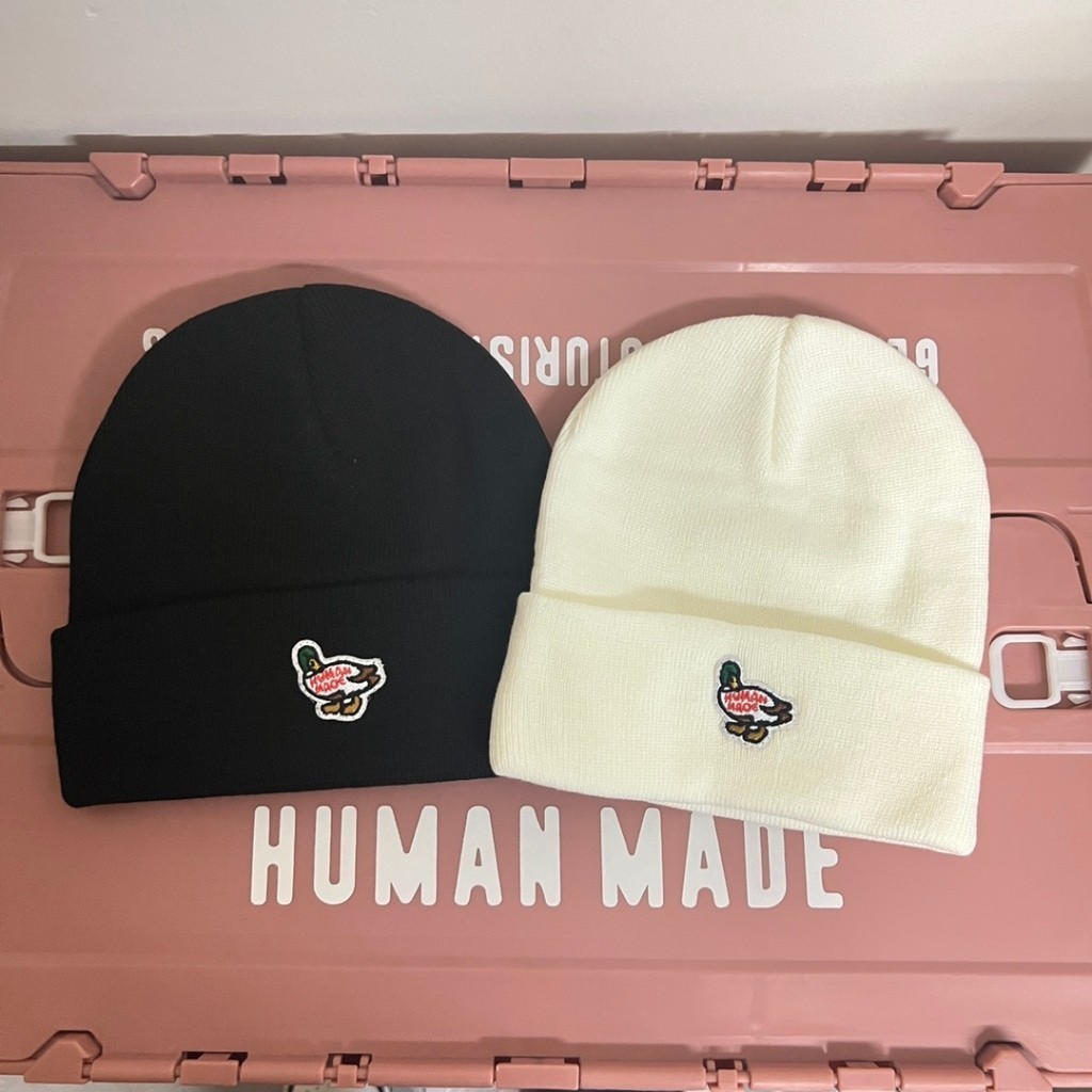 Human made Fashion Duck piggy หมีขั้วโลก หมวกถักนิตติ้ง หมวกบีนนี่