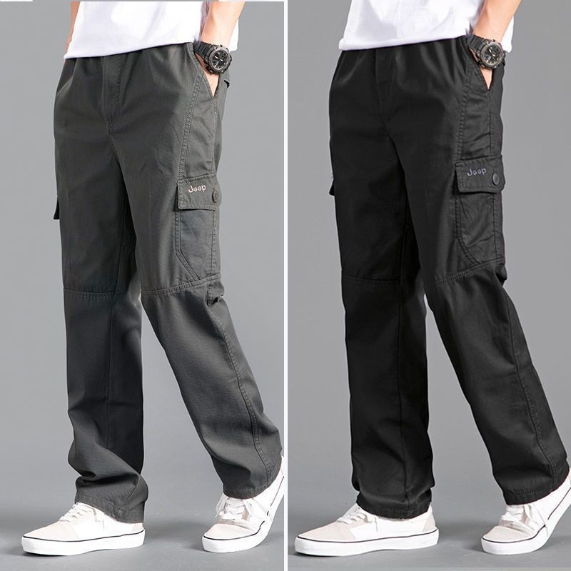 กางเกงทำงานผู้ชาย กางเกงขายาวผ้ายืด